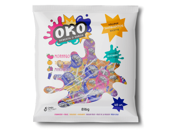 OKO Lolli Mix Flavors 816g