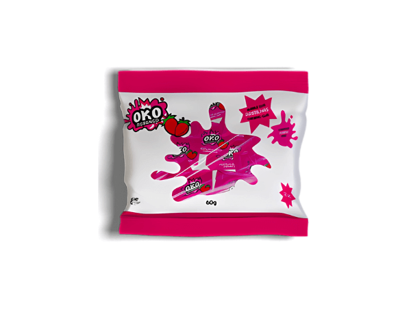 OKO Gum Strawberry 60g